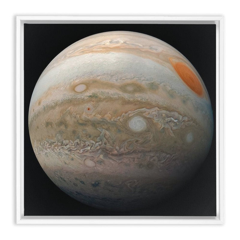 Jupiter Marble Wall Art including Frame - darkmatterprints -