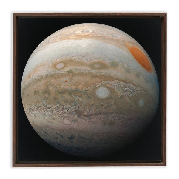 Jupiter Marble Wall Art including Frame - darkmatterprints -