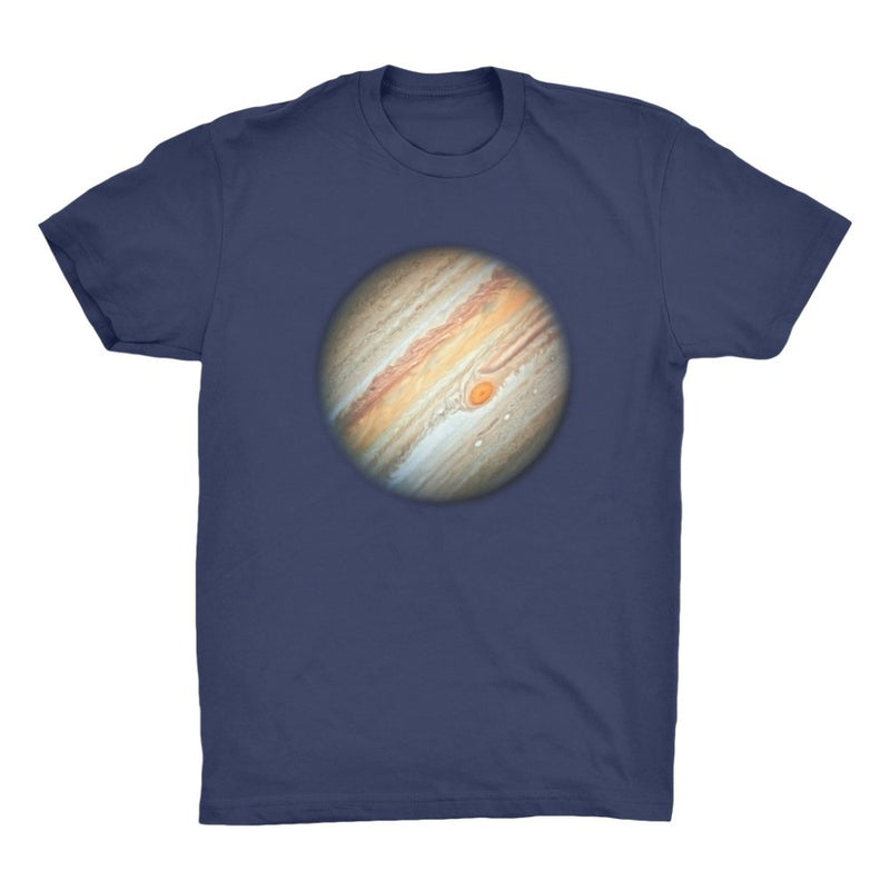 Jupiter’s Colourful Palette Men's Organic Cotton T-Shirt - darkmatterprints - Apparel