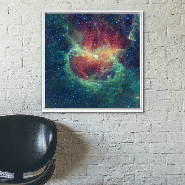 Lambda Centauri Nebula Wall Art including Frame - darkmatterprints -