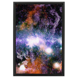 Magnetized Threads Weave Spectacular Galactic Tapestry Wall Art including Frame - darkmatterprints -