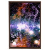 Magnetized Threads Weave Spectacular Galactic Tapestry Wall Art including Frame - darkmatterprints -