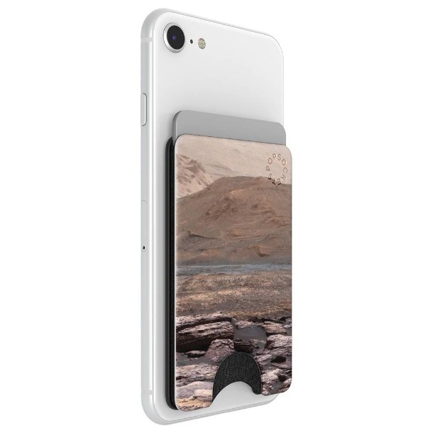 Mars Color Variations on Mount Sharp PopWallet - darkmatterprints - PopSocket