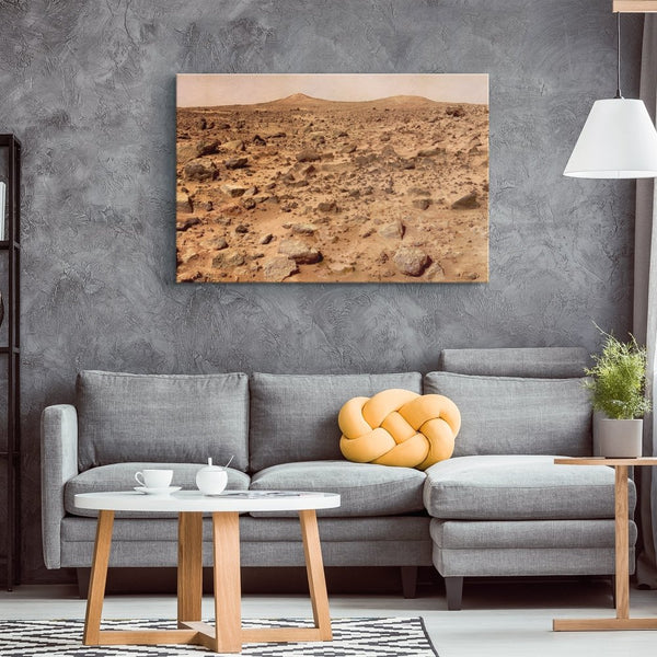 Mars's Twin Peaks Wall Art - darkmatterprints - Canvas Wall Art 2
