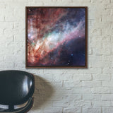 Messier 17 or NGC 6618 (Omega Nebula) Wall Art including Frame - darkmatterprints -