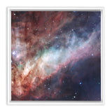 Messier 17 or NGC 6618 (Omega Nebula) Wall Art including Frame - darkmatterprints -