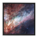 Messier 17 or NGC 6618 (Omega Nebula) Wall Art including Frame - darkmatterprints -