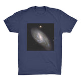 Messier 66 NGC 3627 Men's Organic Cotton T-Shirt - darkmatterprints - Apparel