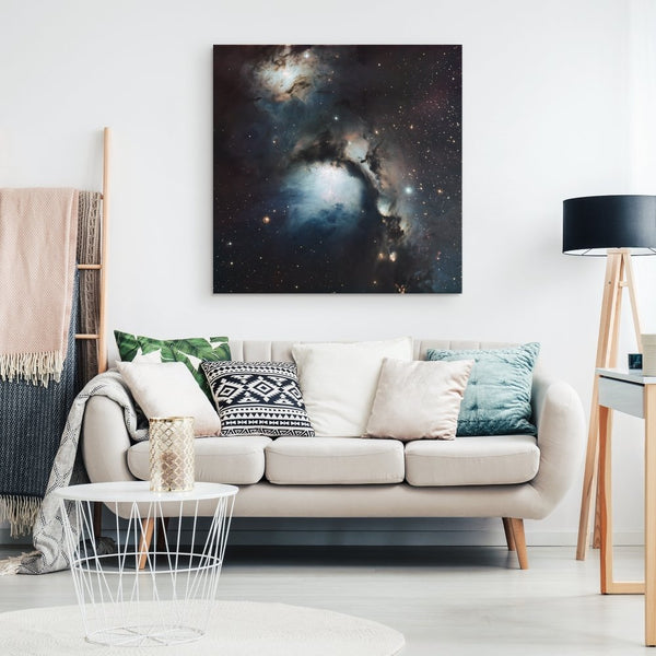 Messier 78: A Reflection Nebula in Orion Wall Art - darkmatterprints - Canvas Wall Art 2