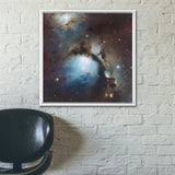 Messier 78: A Reflection Nebula in Orion Wall Art including Frame - darkmatterprints -