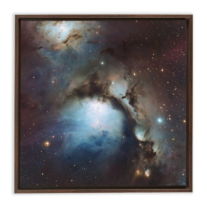 Messier 78: A Reflection Nebula in Orion Wall Art including Frame - darkmatterprints -