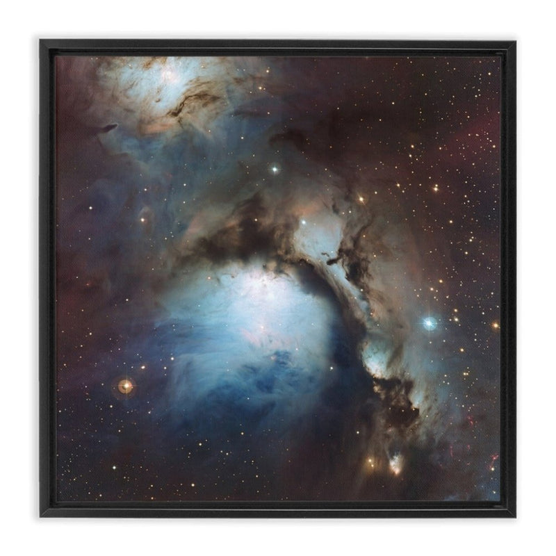 Messier 78: A Reflection Nebula in Orion Wall Art including Frame - darkmatterprints -