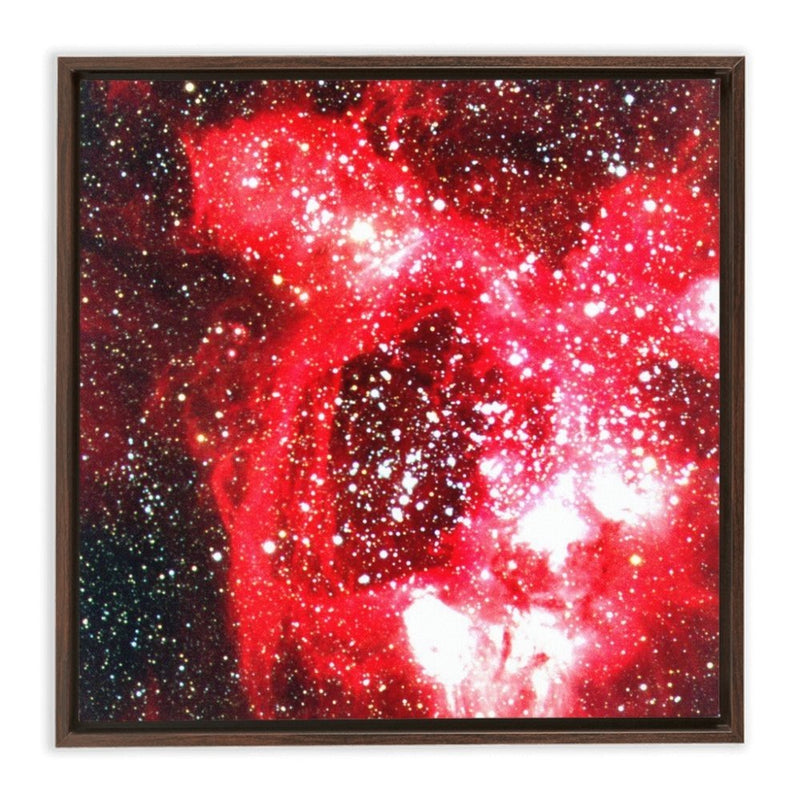 N44 H II Region Wall Art including Frame - darkmatterprints -