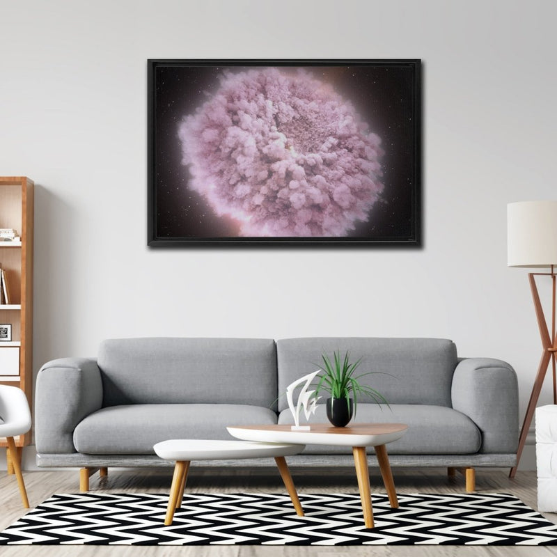 Neutron Stars Create Gold and Platinum in Their Wake Wall Art including Frame - darkmatterprints -