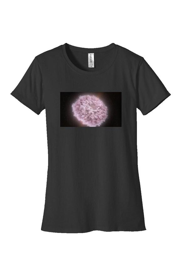 Neutron Stars Create Gold and Platinum in Their Wake Women's Organic Cotton T-Shirt - darkmatterprints - tshirts