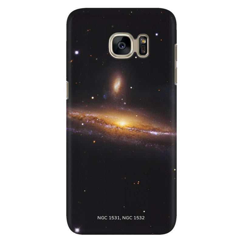 NGC 1531, NGC 1532 Android Phone Case - darkmatterprints - Phone Cases