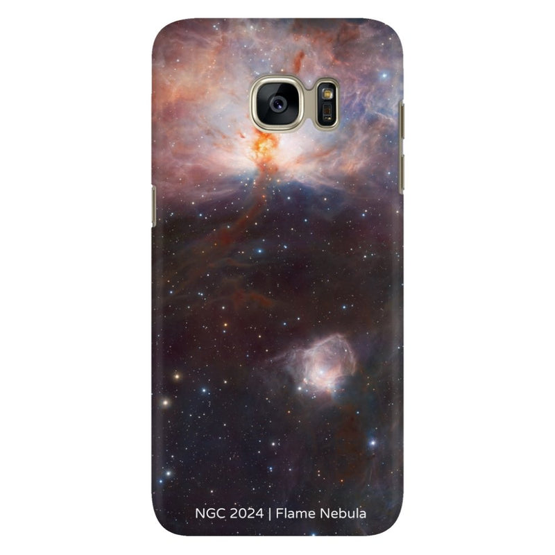 NGC 2024 | Flame Nebula Android Phone Case - darkmatterprints - Phone Cases