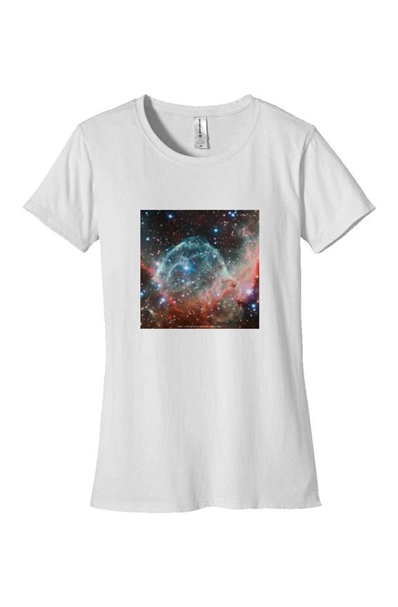 NGC 2359 (Thor's Helmet) | Milky Way Women's Organic Cotton T-Shirt - darkmatterprints - tshirts