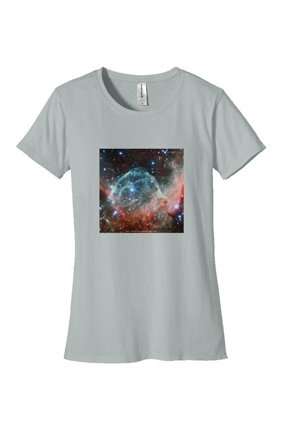 NGC 2359 (Thor's Helmet) | Milky Way Women's Organic Cotton T-Shirt - darkmatterprints - tshirts