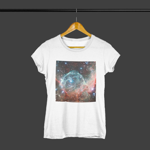 NGC 2359 (Thor's Helmet) | Milky Way Women's Organic Cotton T-Shirt - darkmatterprints - tshirts