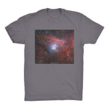 NGC 3293 | Milky Way Men's Organic Cotton T-Shirt - darkmatterprints - Apparel