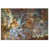 NGC 3372 (Carina Nebula) Wall Art - darkmatterprints - Canvas Wall Art 2