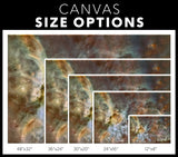 NGC 3372 (Carina Nebula) Wall Art - darkmatterprints - Canvas Wall Art 2