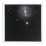 NGC 4907 Wall Art including Frame - darkmatterprints -