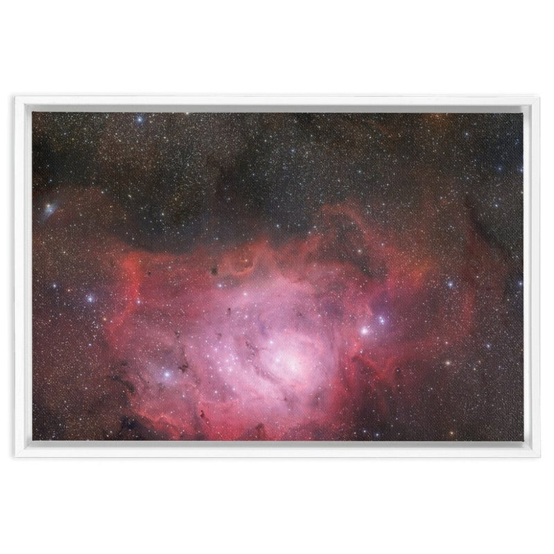 NGC 6523 | Lagoon Nebula Wall Art including Frame - darkmatterprints -