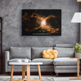 NGC 6537 (Red Spider Nebula) | Milky Way Wall Art - darkmatterprints - Canvas Wall Art 2