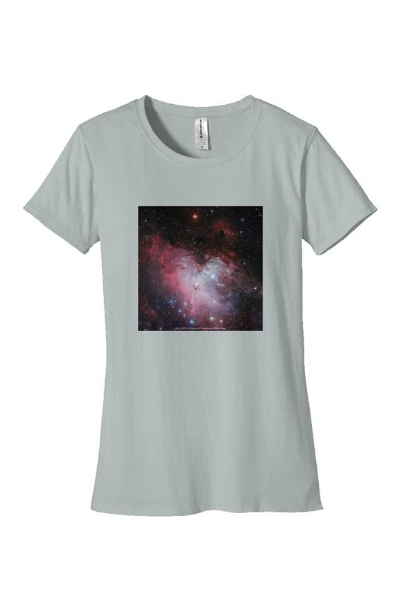 NGC 6611 (Pillars of Creation) | Milky Way Women's Organic Cotton T-Shirt - darkmatterprints - tshirts