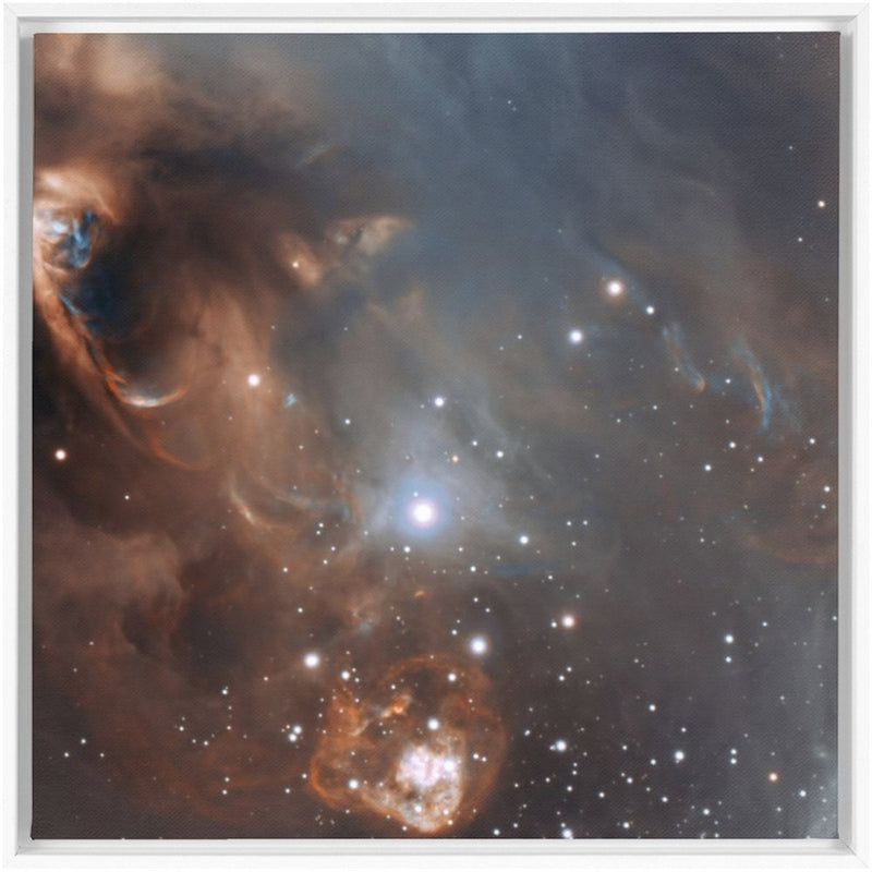 NGC 6729 Wall Art including Frame - darkmatterprints -