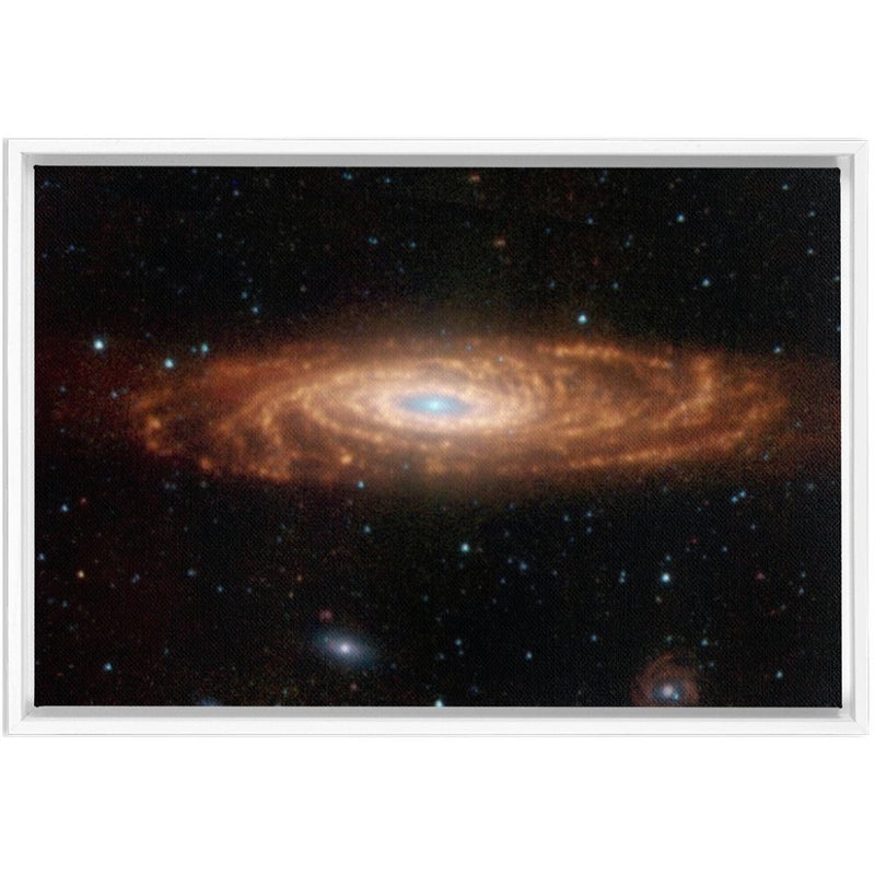 NGC 7331 Our Galaxy's Twin Wall Art including Frame - darkmatterprints -