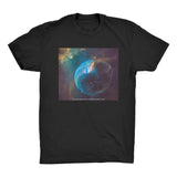 NGC 7635 (Bubble Nebula) | Cassiopeia Constellation Men's Organic Cotton T-Shirt - darkmatterprints - Apparel