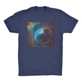 NGC 7635 (Bubble Nebula) | Cassiopeia Constellation Men's Organic Cotton T-Shirt - darkmatterprints - Apparel