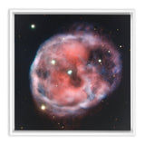 NGC246 (Skull Nebula) Wall Art including Frame - darkmatterprints -