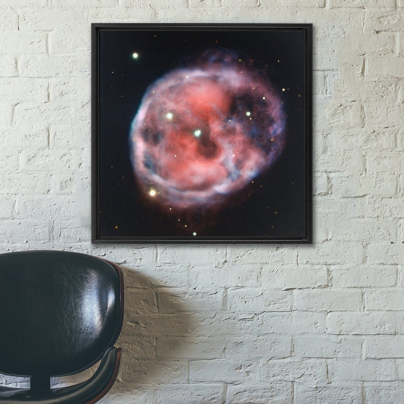 NGC246 (Skull Nebula) Wall Art including Frame - darkmatterprints -