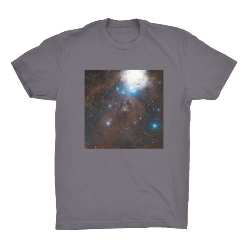 Orion Nebula Messier 42 Men's Organic Cotton T-Shirt - darkmatterprints - Apparel