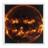 Our Halloween Sun Wall Art including Frame - darkmatterprints -