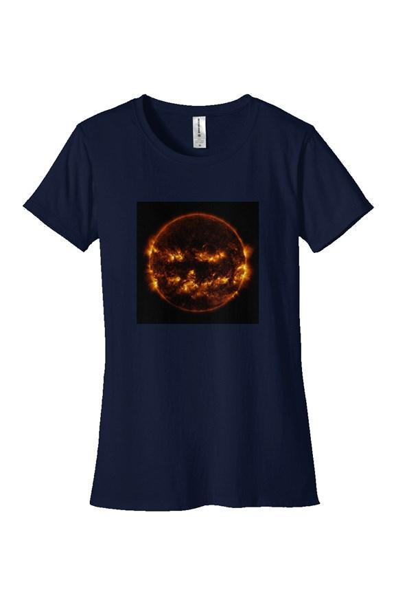 Our Halloween Sun Women's Organic Cotton T-Shirt - darkmatterprints - tshirts