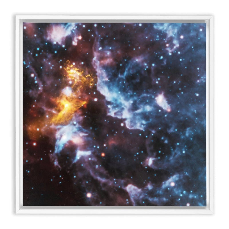 Pareidolia in the Cosmic Clouds Wall Art including Frame - darkmatterprints -