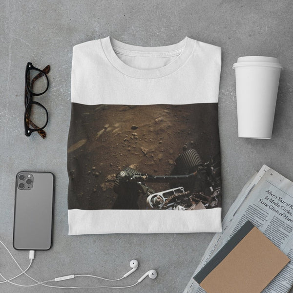 Partial Panoramic View from Mars Men's Organic Cotton T-Shirt - darkmatterprints - Apparel