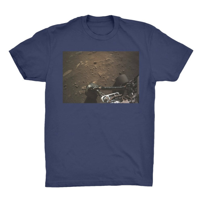 Partial Panoramic View from Mars Men's Organic Cotton T-Shirt - darkmatterprints - Apparel