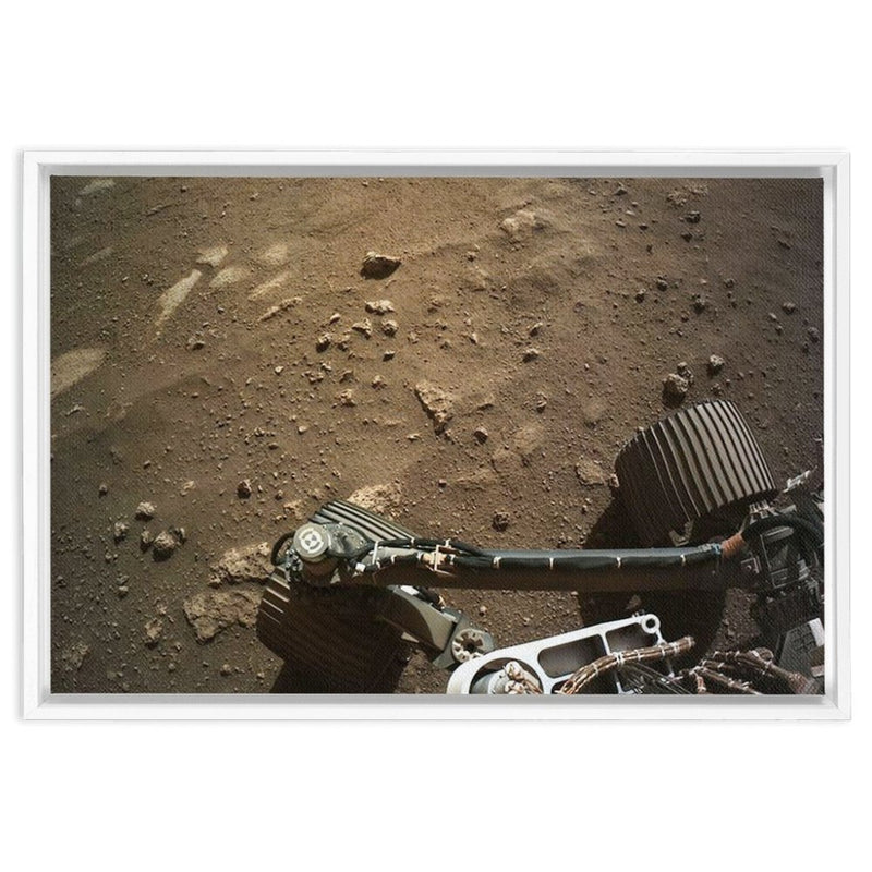 Partial Panoramic View from Mars Wall Art including Frame - darkmatterprints -