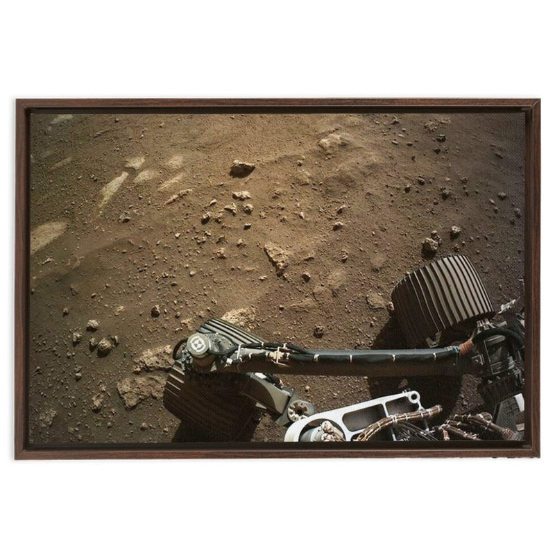 Partial Panoramic View from Mars Wall Art including Frame - darkmatterprints -