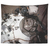 Perseverance Rover Deck Tapestry - darkmatterprints - Tapestries