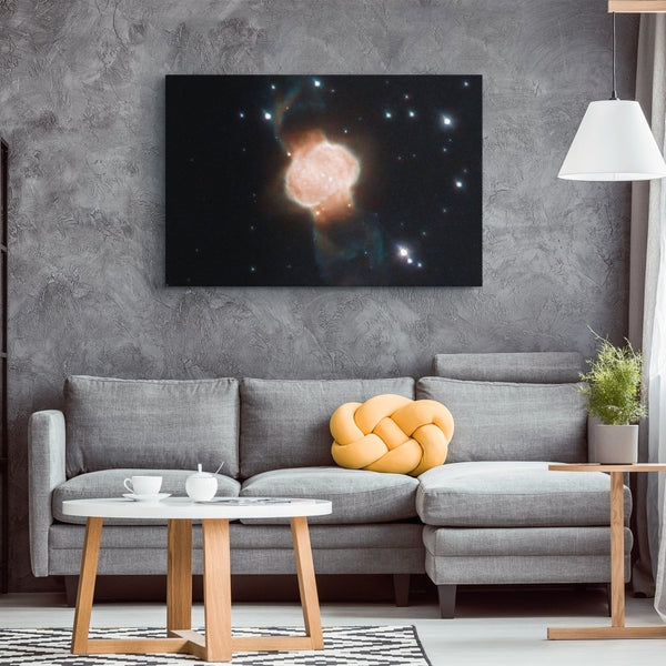 Portrait of a Nebula (M1-63) Wall Art - darkmatterprints - Canvas Wall Art 2