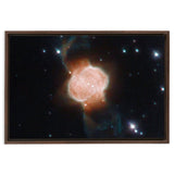 Portrait of a Nebula (M1-63) Wall Art including Frame - darkmatterprints -