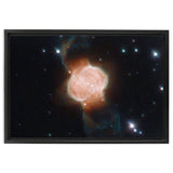 Portrait of a Nebula (M1-63) Wall Art including Frame - darkmatterprints -