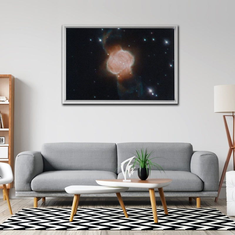 Portrait of a Nebula (M1-63) Wall Art including Frame - darkmatterprints -